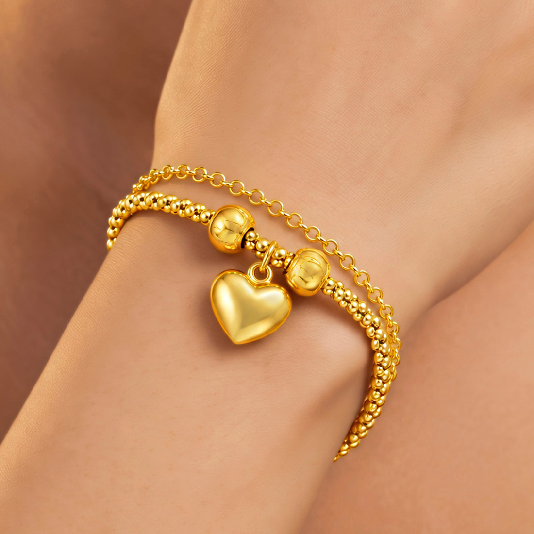 Anti-Tarnish gold tone Bracelet for Women |Statement Bracelet