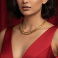 Gold Plated Snake Chain Necklace | Anti-Tarnish Jewelry for women